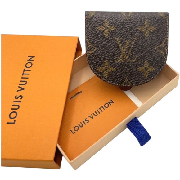 Louis Vuitton LV Vintage Monogram Porto Monnaie Cuvette Coin Jewelry Purse Case - Picture 1 of 12